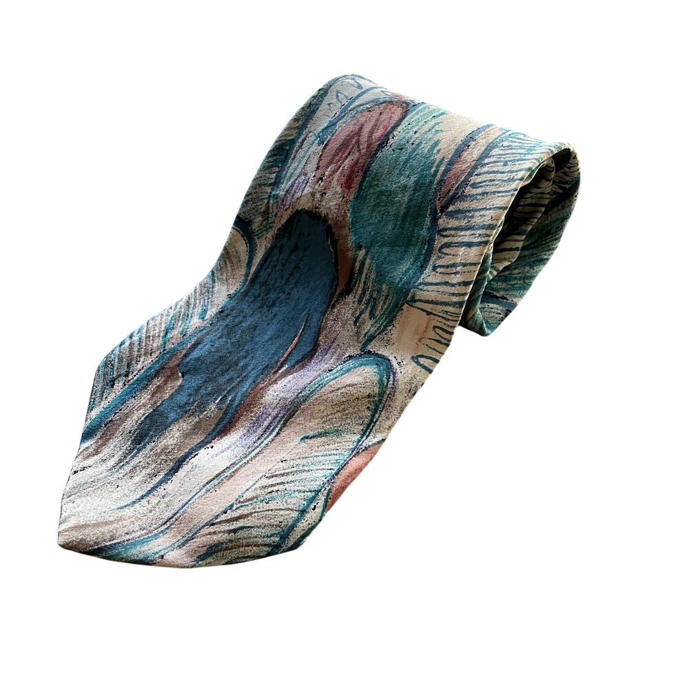 The Beatles collectible silk men's tie let it be released 1970 4 inch width